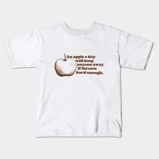 An apple a day Kids T-Shirt